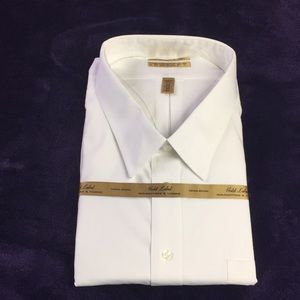 Gold Label Roundtree & York’s White Dress Shirt